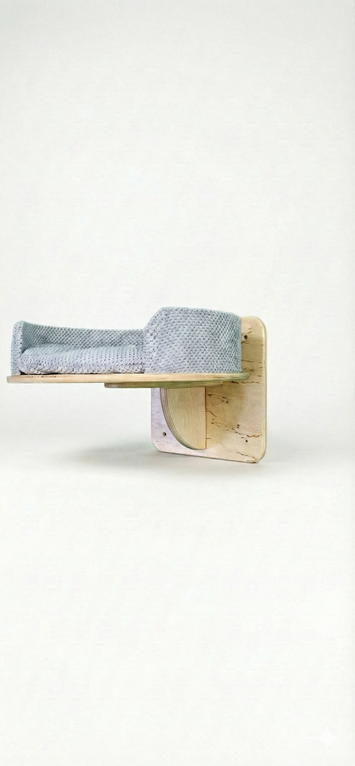 Legowisko Ścienne dla Kota – Rozeta z Wejściem (Wybór Rozmiaru) - obrazek 2