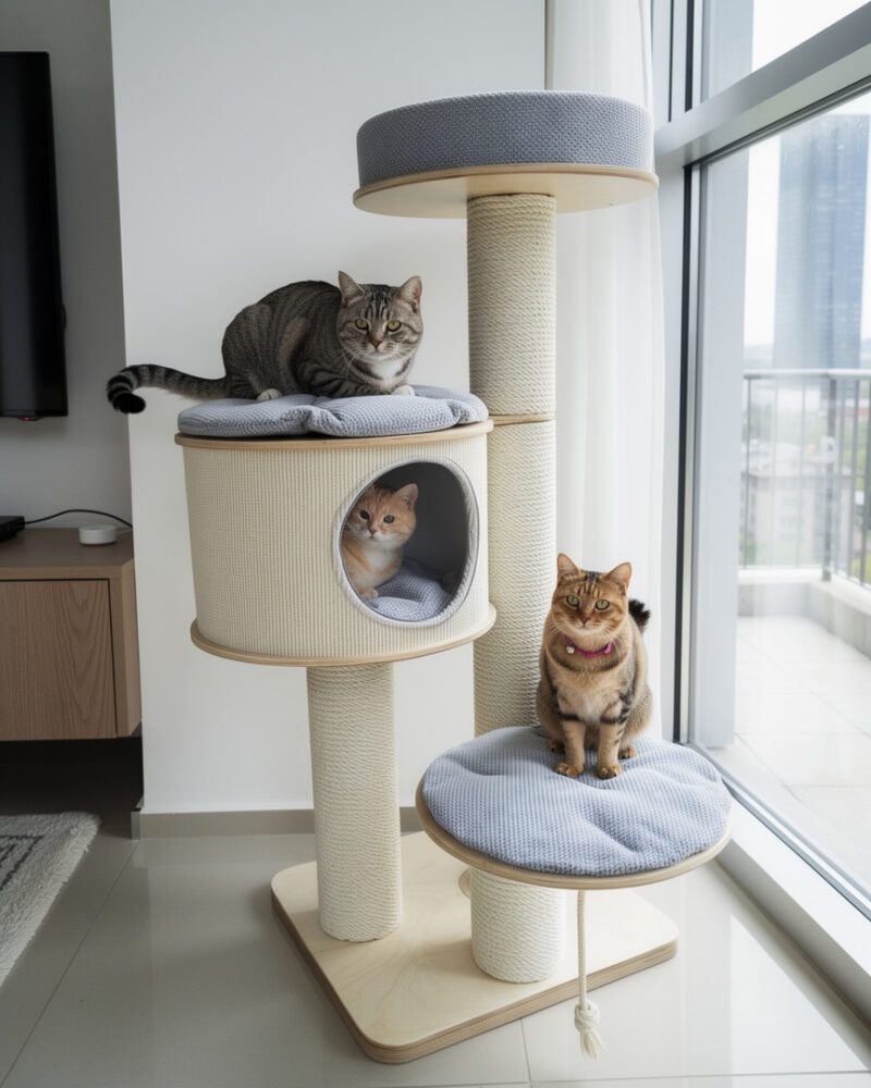 Drapak GIGANT 160cm – Waga 47kg! Buda + Hamak + Rozeta NR157