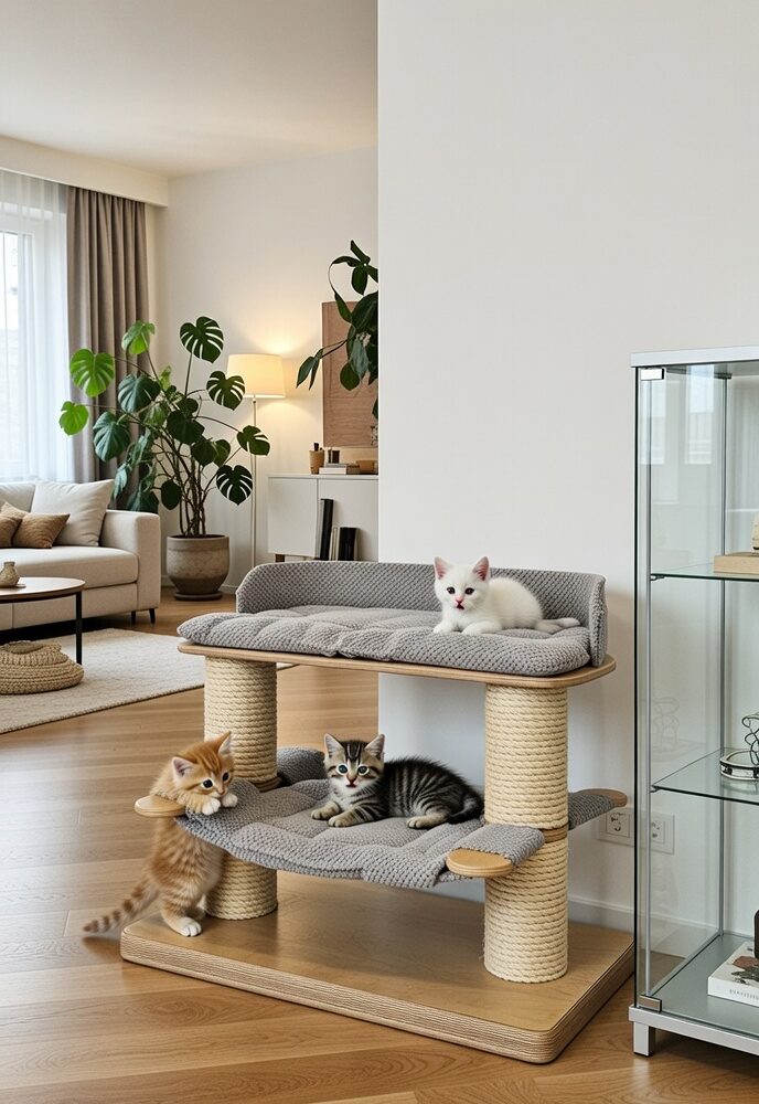 Drapak dla Profesjonalnych Hodowców i Wymagających Kotów NR2624