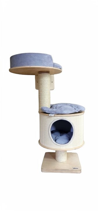 Drapak Przyścienny 115 cm – Wieża z Budką NR2548 - obrazek 2