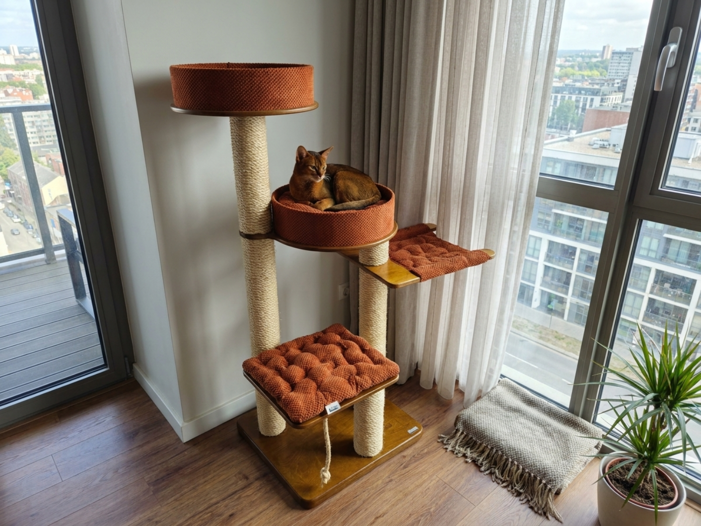 Drapak Wolnostojący 160 cm – Double Relax NR1903H - obrazek 8