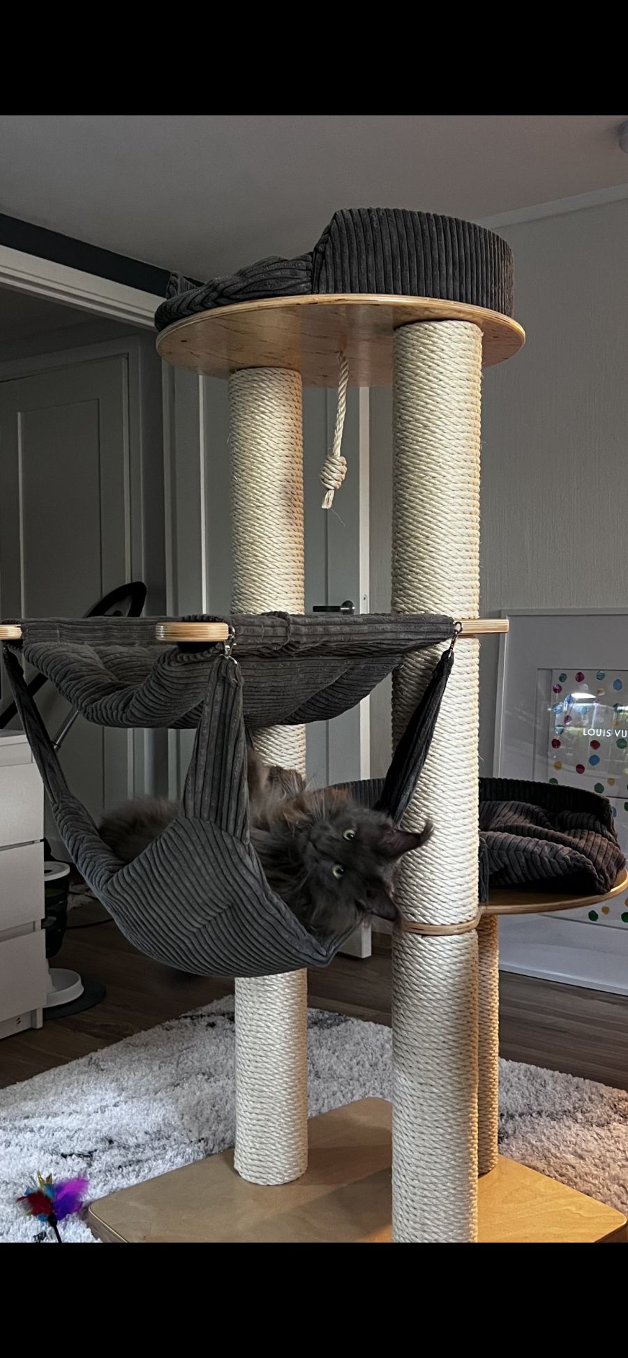 Drapak Wolnostojący 150 cm – Double Nest NR1908RW - obrazek 3