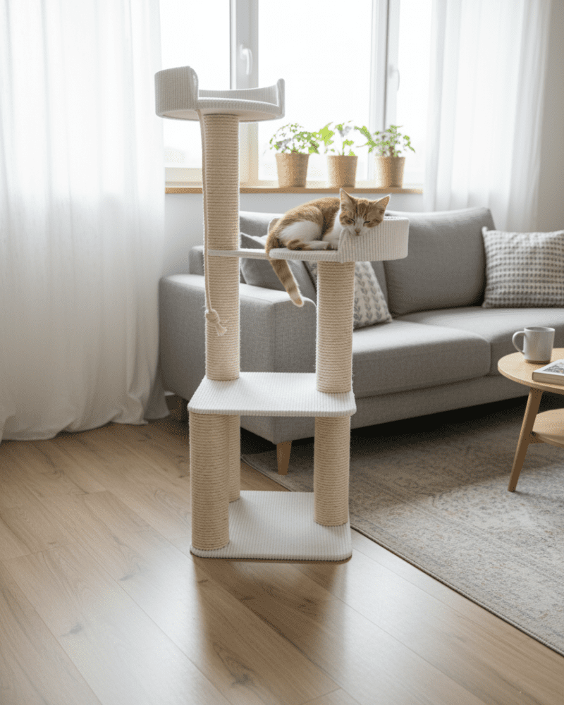 Wysoki Drapak 160 cm – Centrum Zabawy i Relaksu NR2