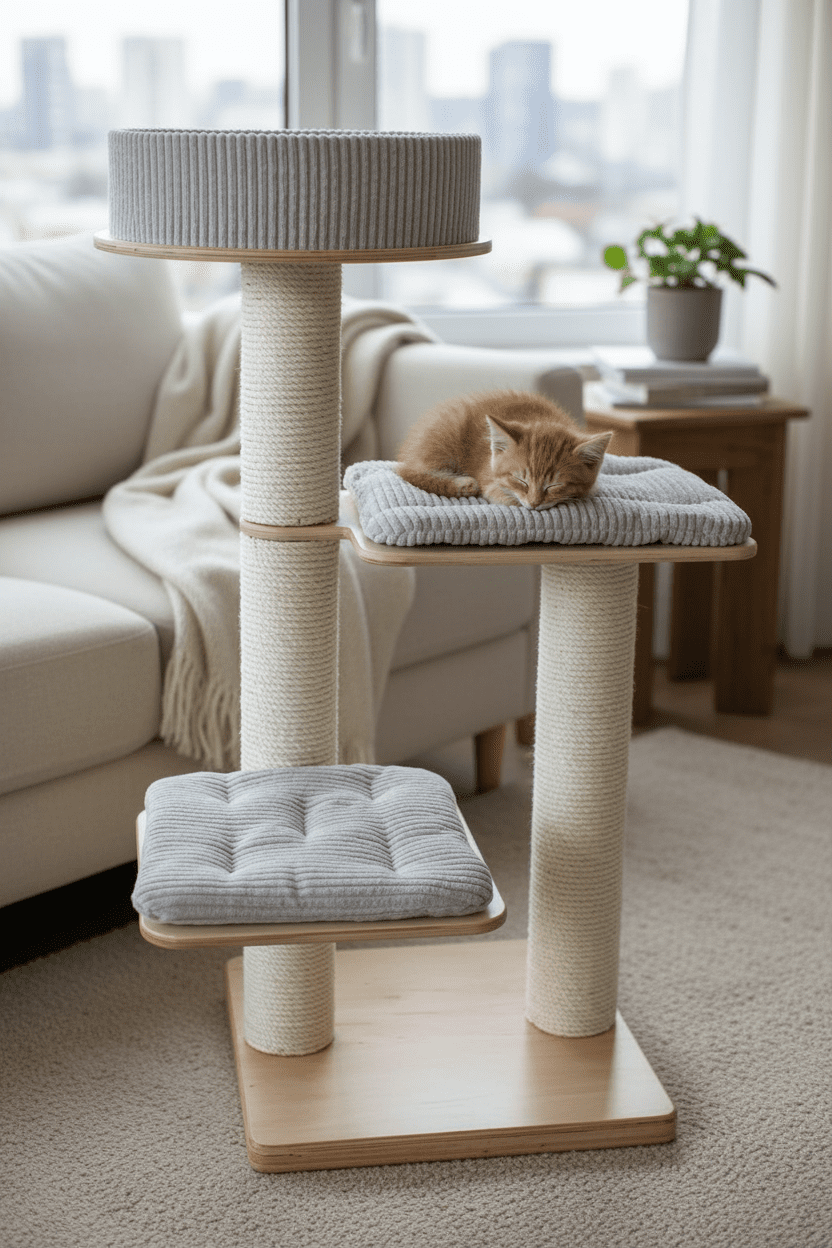 Drapak Wolnostojący 113 cm – Model Junior NR1802 - obrazek 2