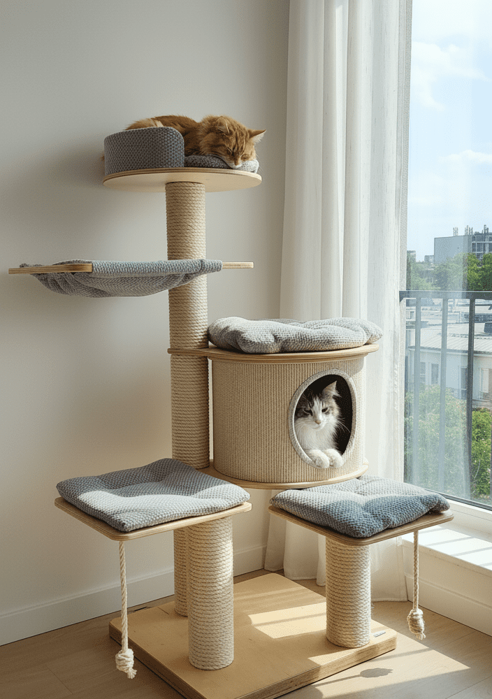 Drapak Wolnostojący 150 cm – Titanium Lounge 1904BH