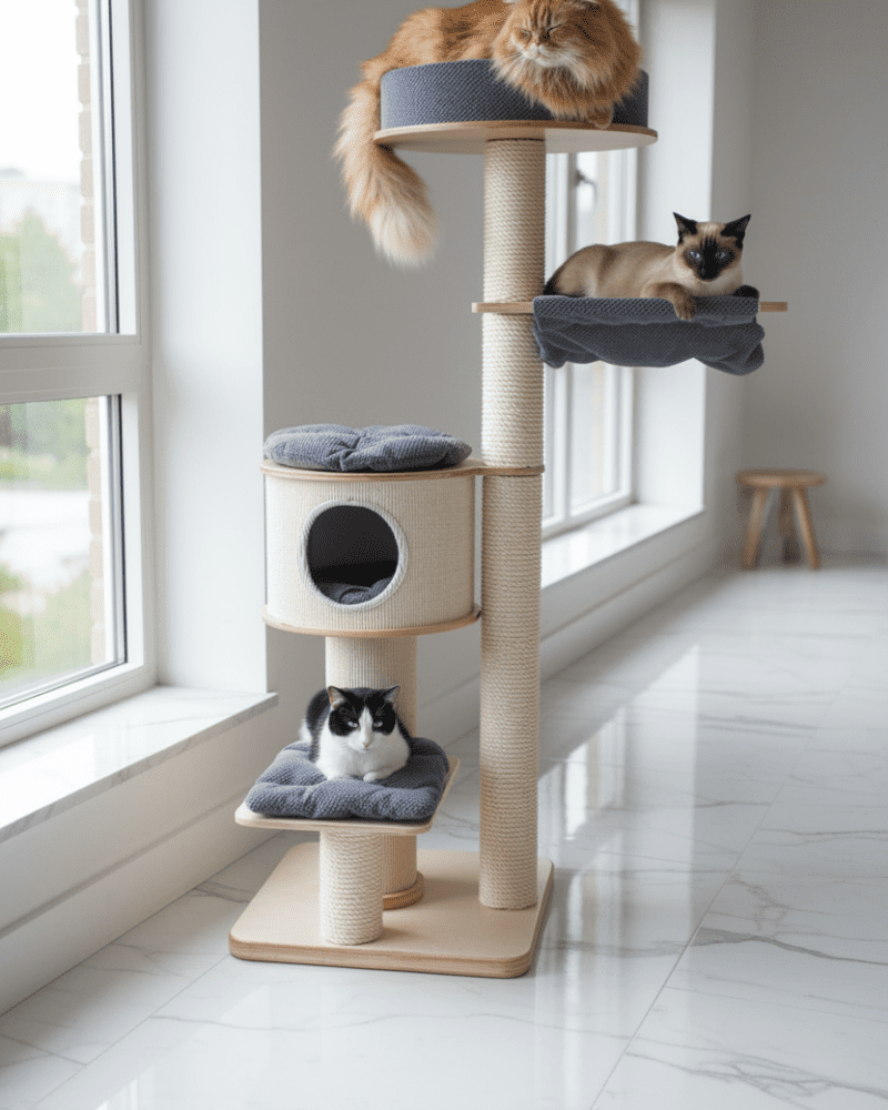 Drapak Wolnostojący 150 cm – Mega Tower NR1014EXA