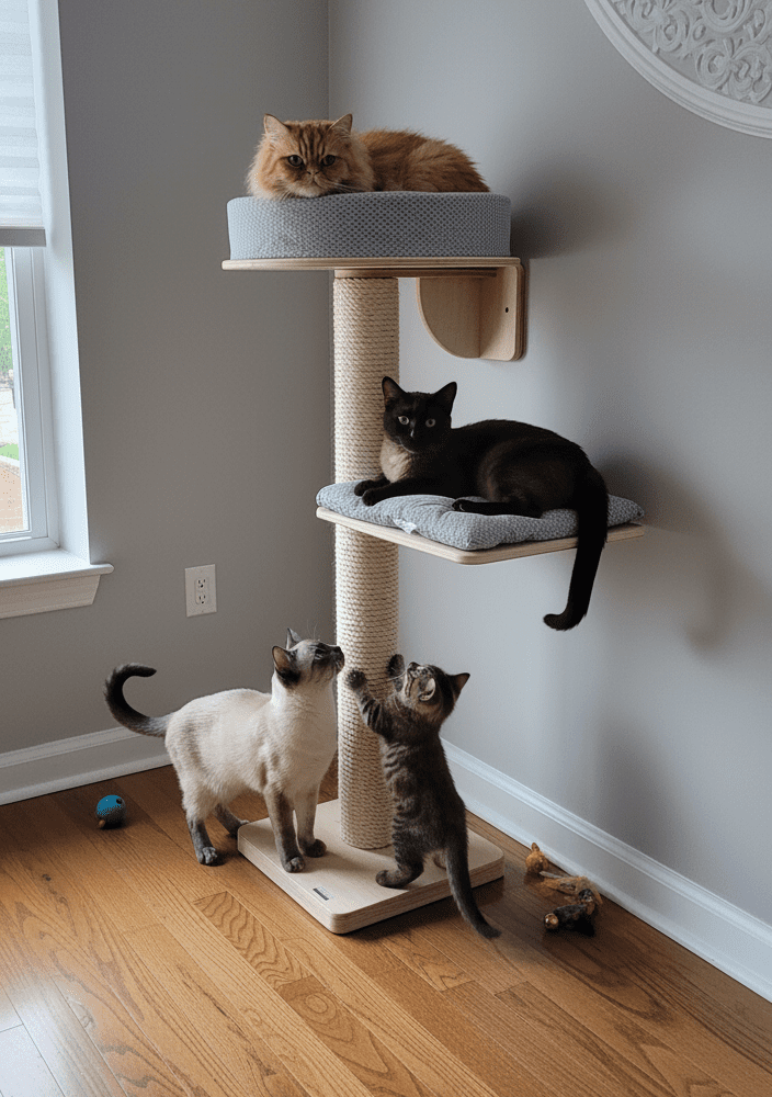 Drapak Przyścienny 125 cm – Stabilizacja Ścienna NR2541