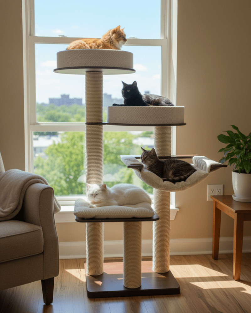 Drapak Wolnostojący 160 cm – Double Relax NR1901H