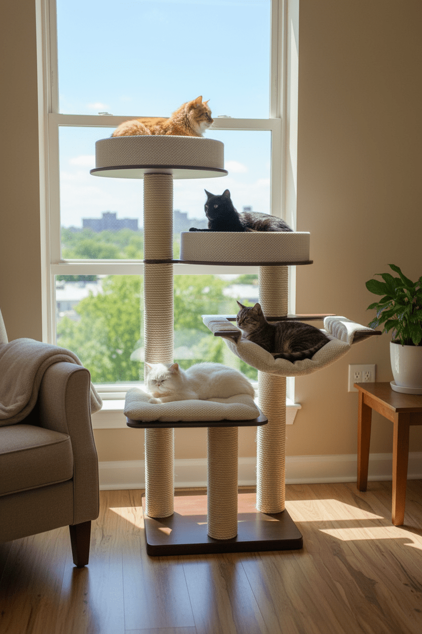 Drapak Wolnostojący 160 cm – Double Relax NR1901H