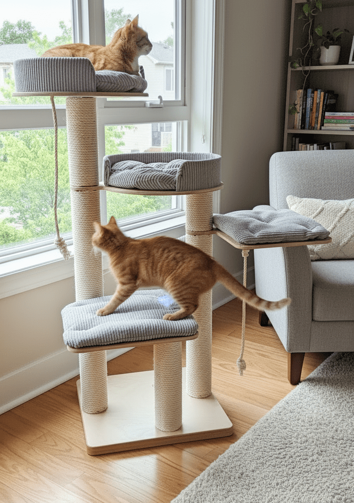 Drapak Wolnostojący 160 cm – Double View NR1901