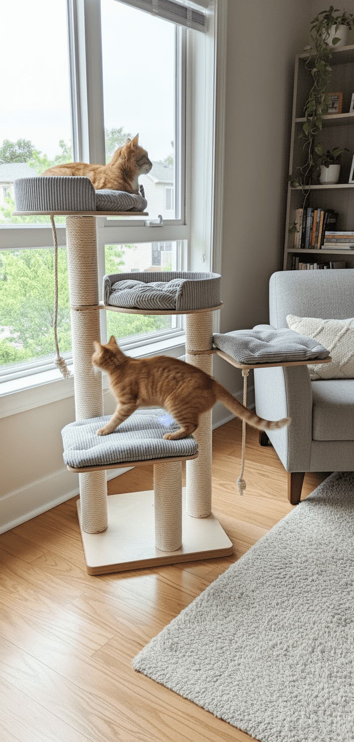 Drapak Wolnostojący 160 cm – Double View NR1901