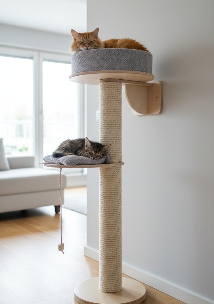 Drapak Przyścienny 125 cm – Stabilizacja Ścienna NR2540