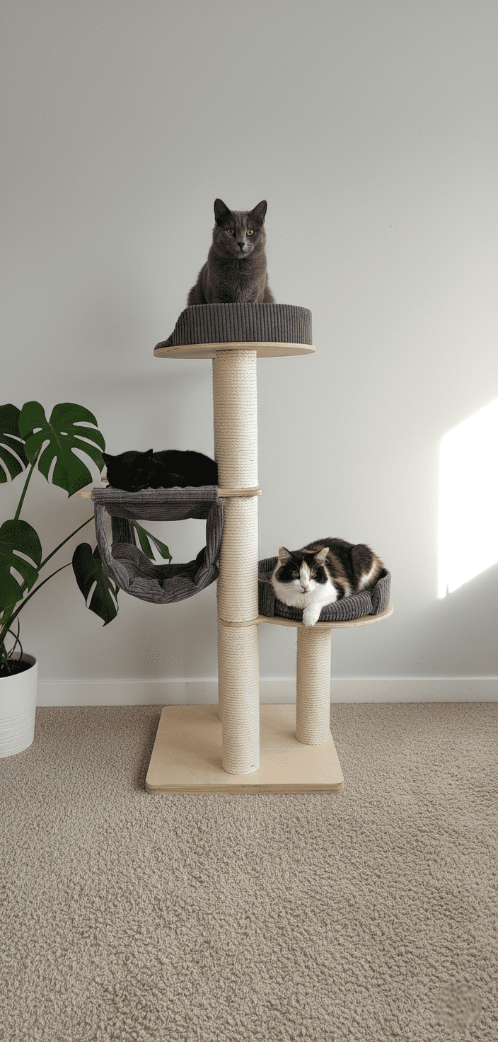 Drapak Wolnostojący 150 cm – Double Nest NR1908RW