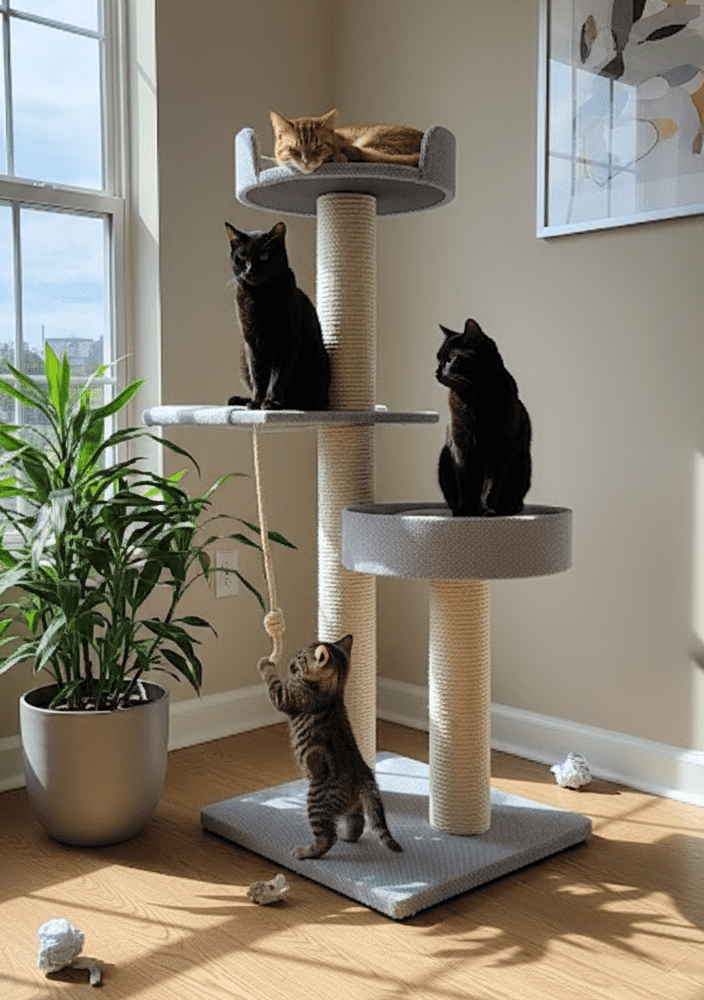 Wysoki Drapak dla Kota 160 cm S14cm NR19