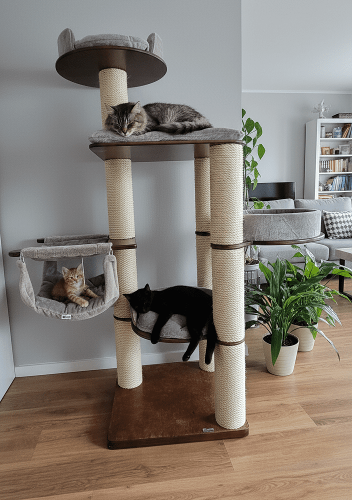 Drapak Wolnostojący 220 cm – Sky Tower NR4411