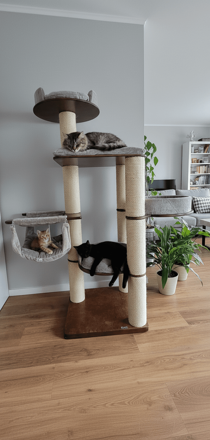 Drapak Wolnostojący 220 cm – Sky Tower NR4411