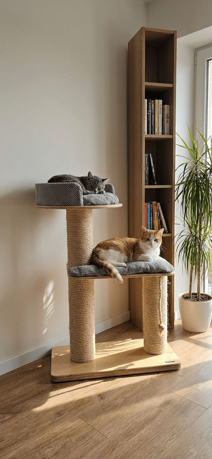 Drapak Wolnostojący 120 cm – Slim Space NR2602 - obrazek 3