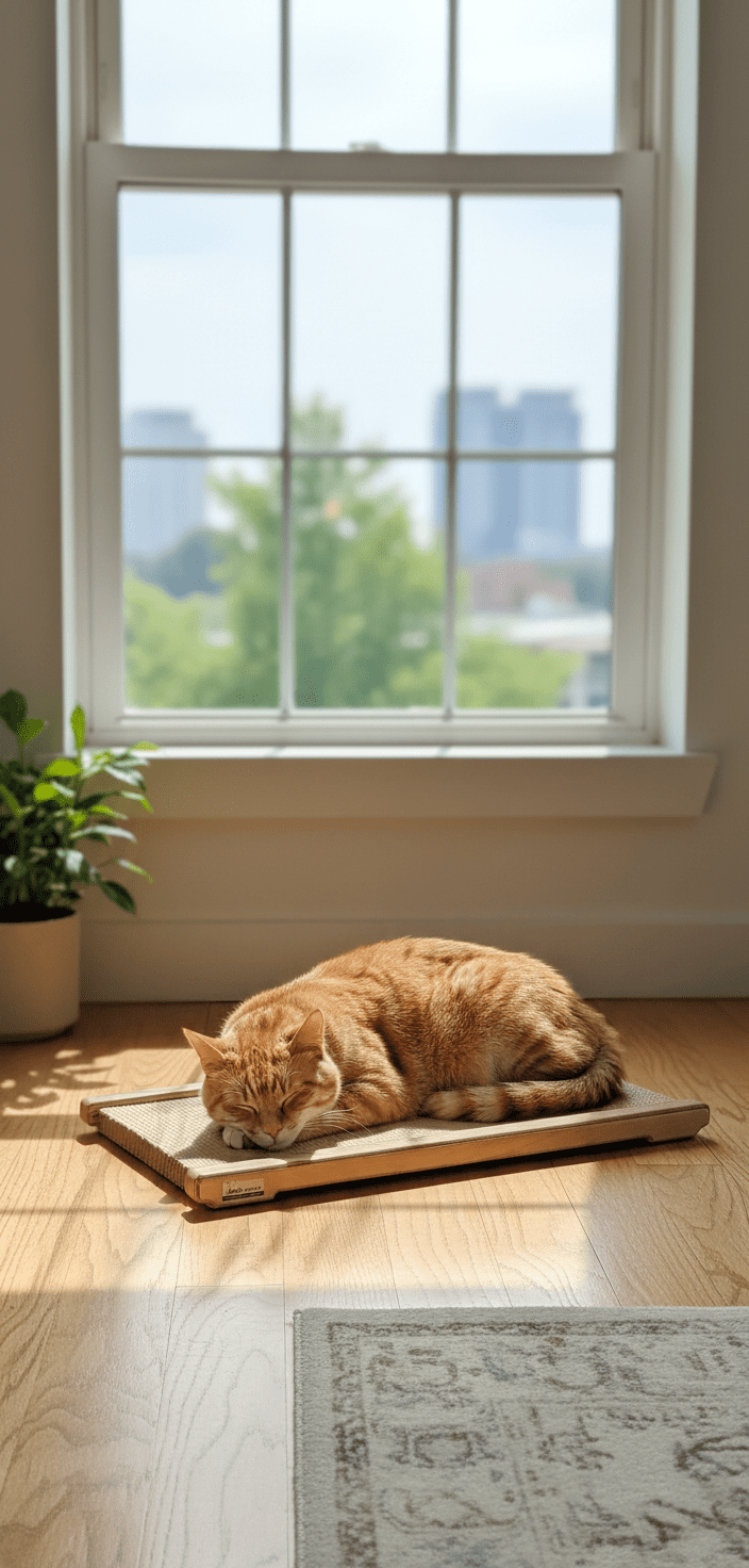 Drapak Poziomy Sizalowa Bieżnia – 73 cm Pancerna Płyta NR2612 - obrazek 2