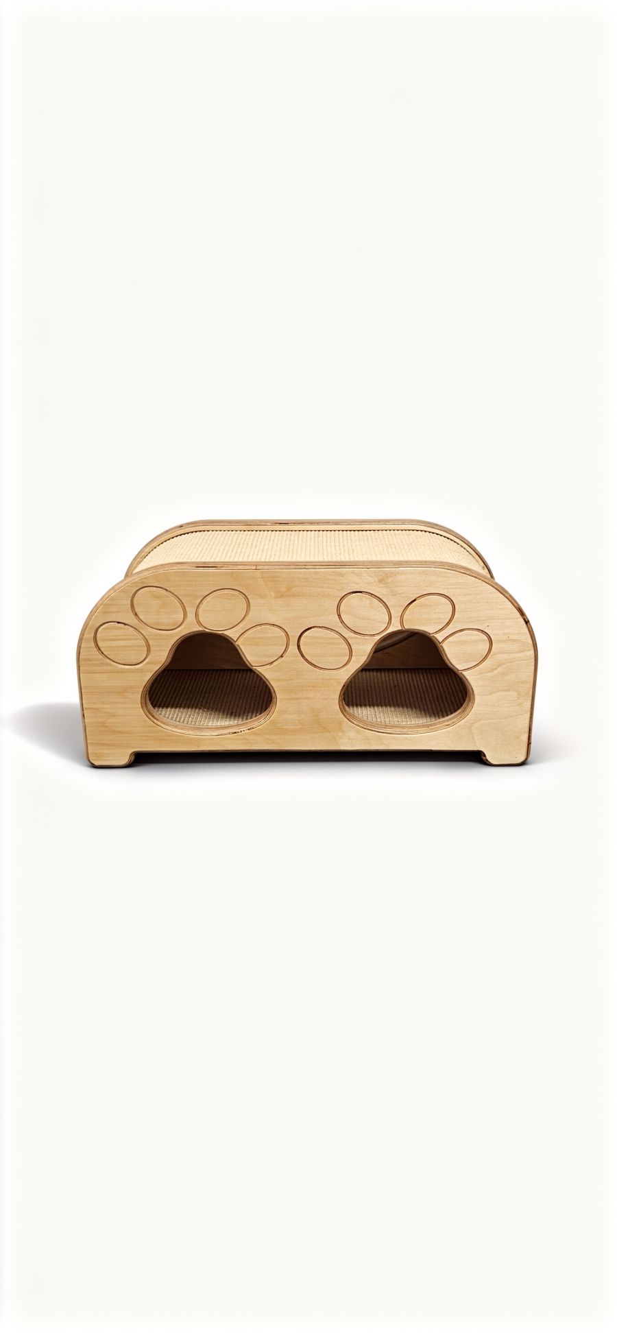 Domek-Drapak– Dwustronna Budka dla Kota z Wnętrzem Sizalowym NR2616 - obrazek 8